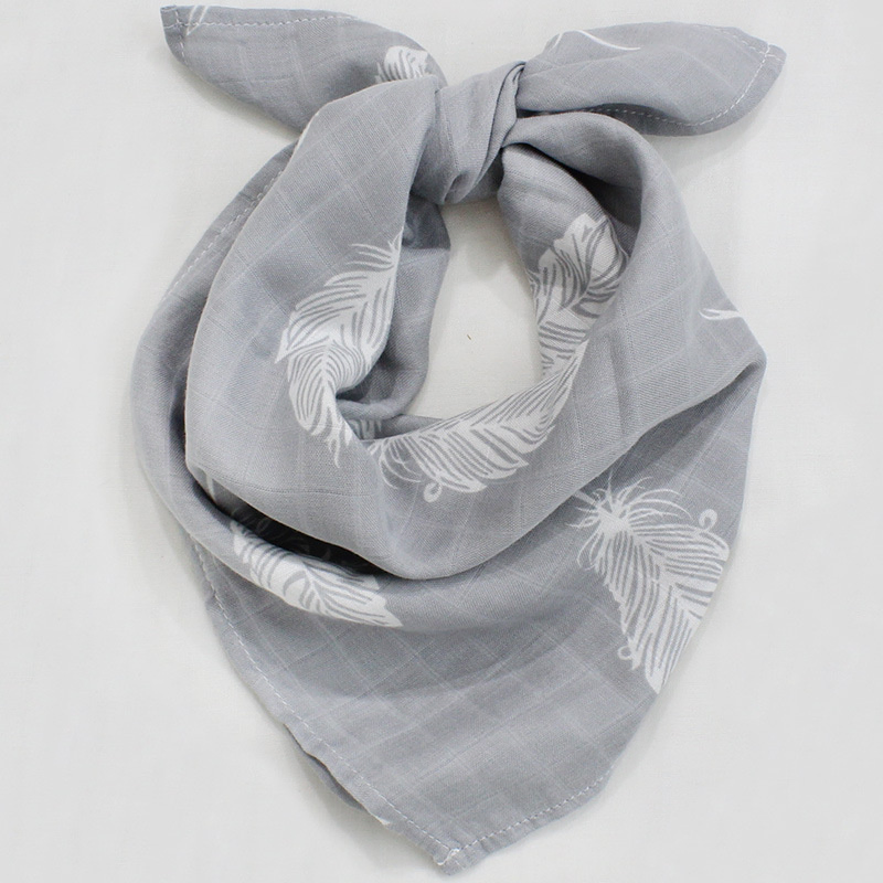Newborn Solid Bamboo Organic Double Layer Baby Blanket Multi-Use Baby Muslin Swaddle Baby Burp Cloths Baby Towel Baby Muslin Bib