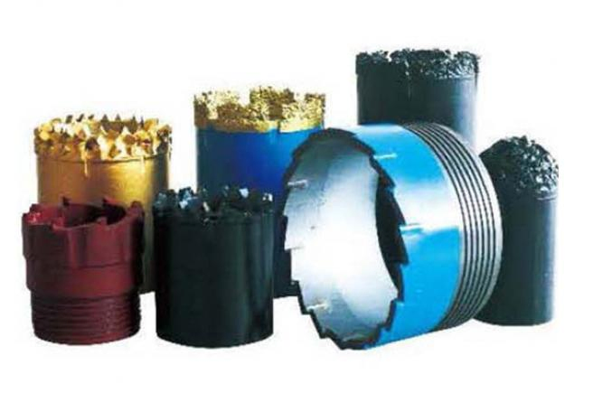 Расширяющая коронка с алмазным напылением для бурения