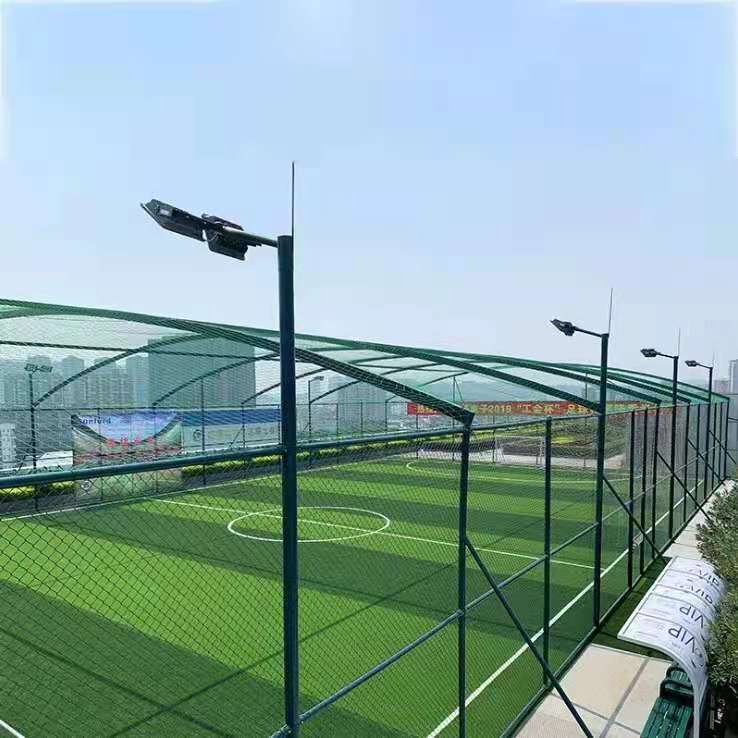 School Playground Perimeter Fence Galvanized Chain Link Mesh Anti Climb Design Factory Price China Supplier