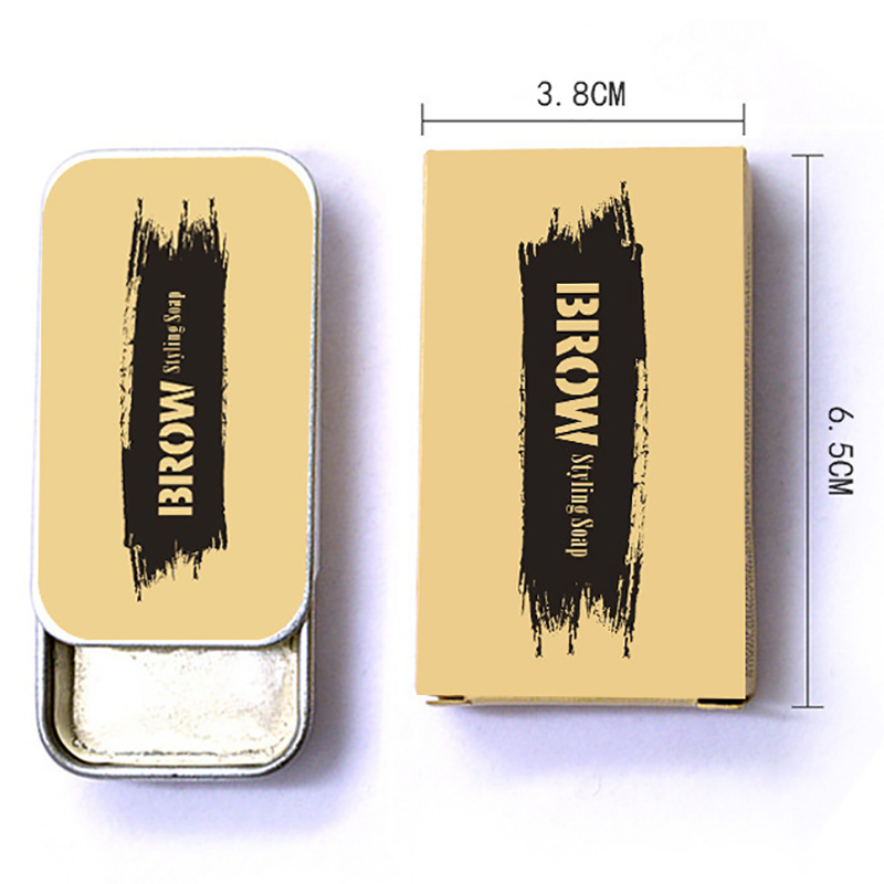 Eyebrow Styling Gel Brows Wax Sculpt Soap Waterproof Long-Lasting 3D Feathery Wild Brow Styling Easy to Wear Makeup Eyebrow