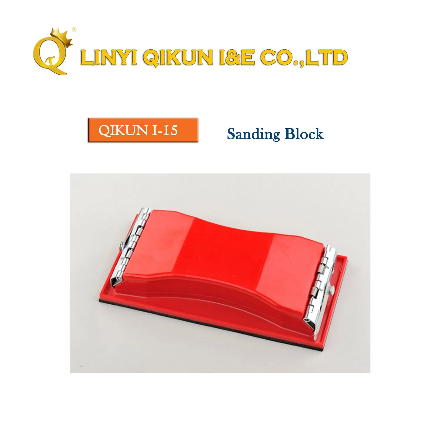 I-14 Construction Hardware Hand Tools Easy Load Sand Paper Press Sanding Block