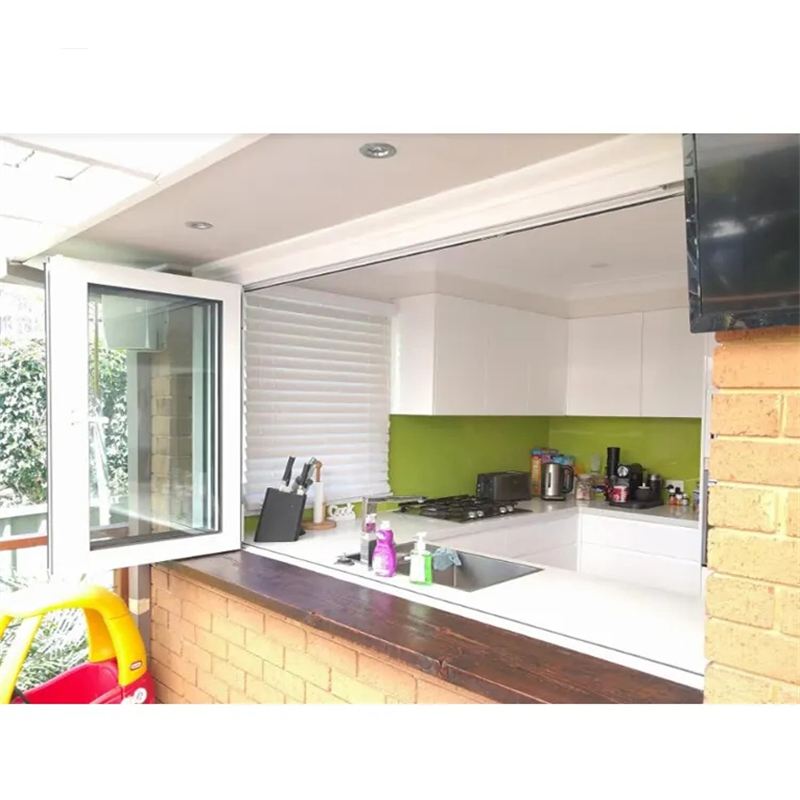 High Quality Burglar Bars Aluminium Windows Single Top Hung Aluminum Window