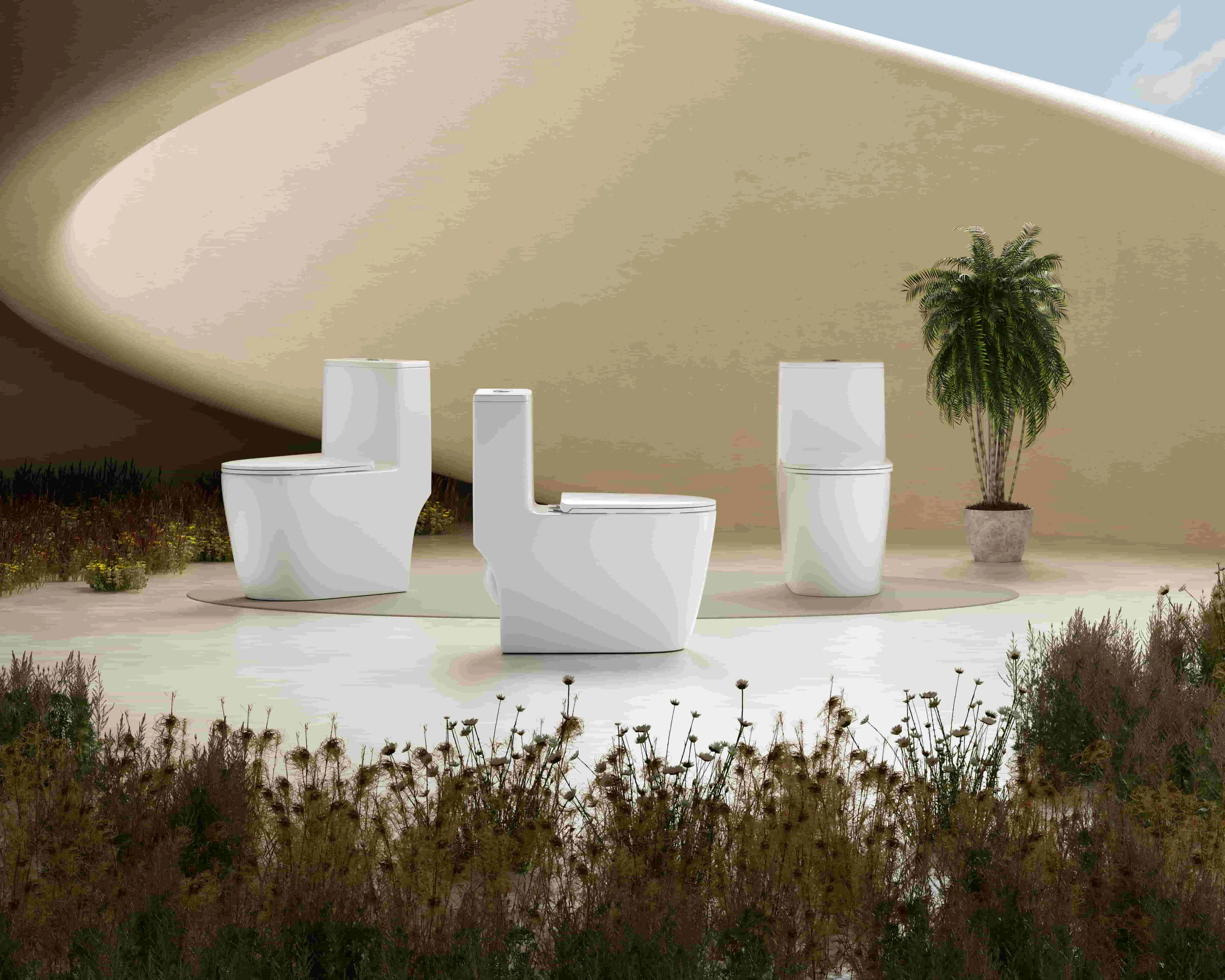 Frost-Resistant Dual-Flush Modern Ceramic Toilet for Apartment
