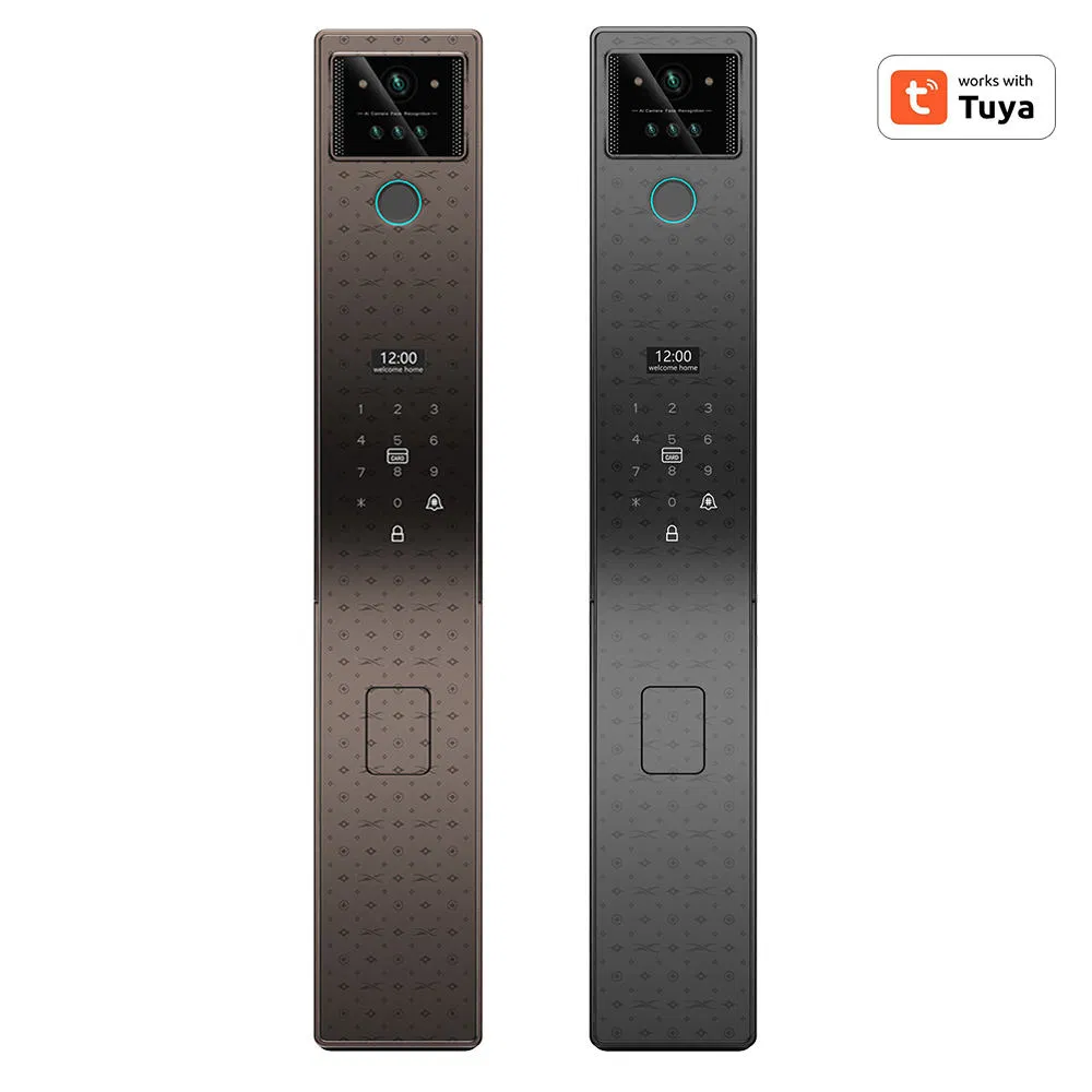 Leading Enterprises Video Call Integration Smart Lock for Luxury Villa