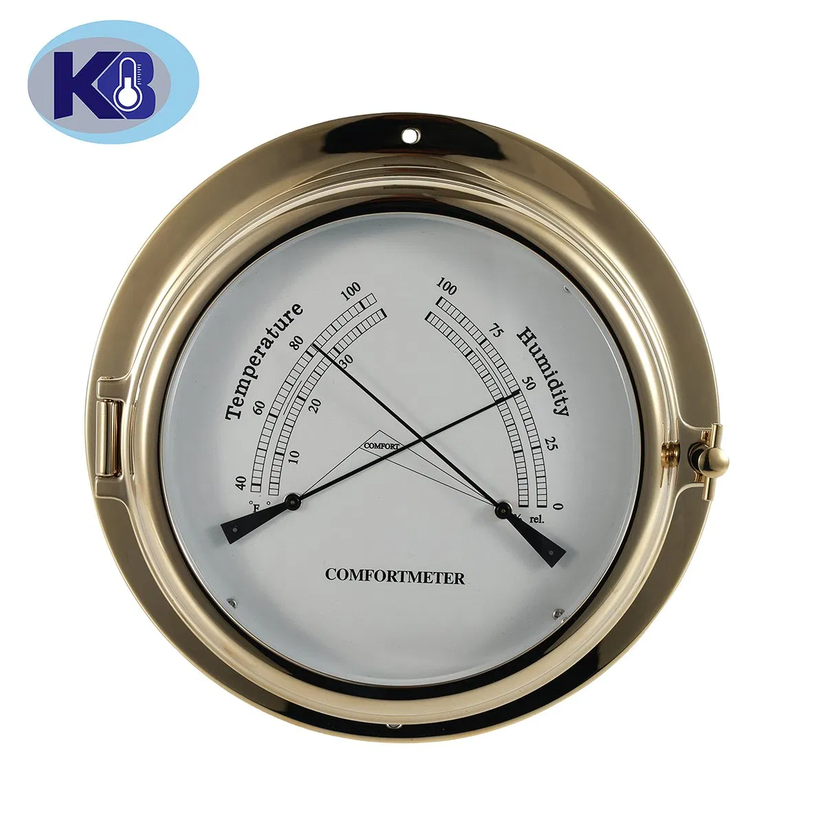 Stylish Nautical Steel Barometer for Elegant Home Decor