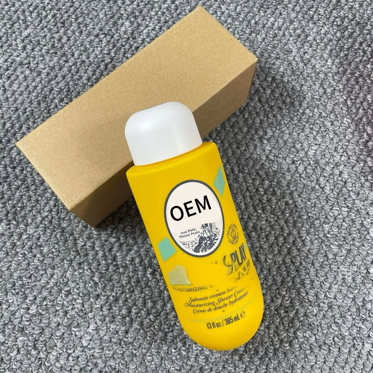 OEM Luxury Brazilian Splash Body Perfume Floral Fragrance Bodymist for Women Body Wash