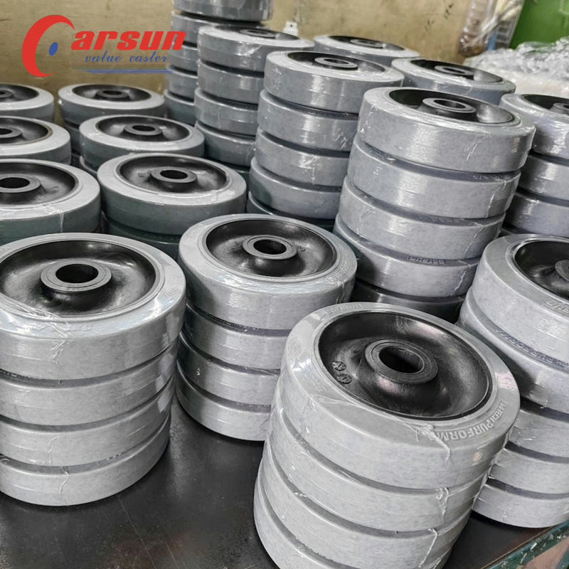 5inch TPR Conductive Wheels Thermoplastic Rubber ESD Antistatic Wheels