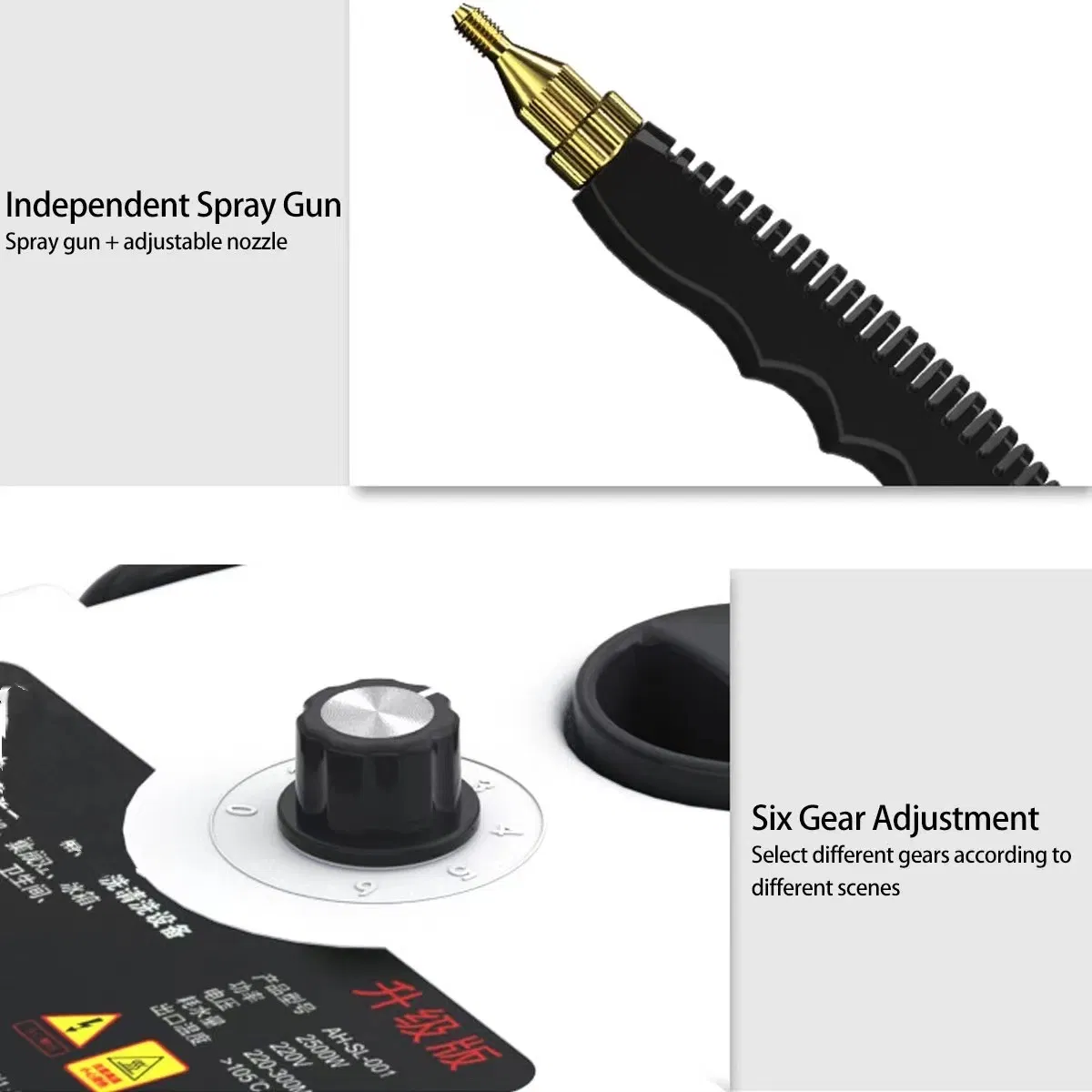 Multifunctional 1500W Cleaning Appliances Home High Pressure Portable Steam Cleaner