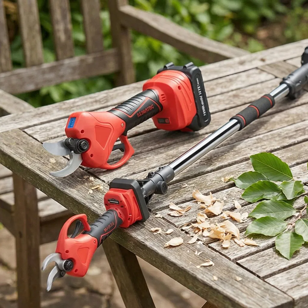 Аккумуляторные садовые ножницы Leckin ES