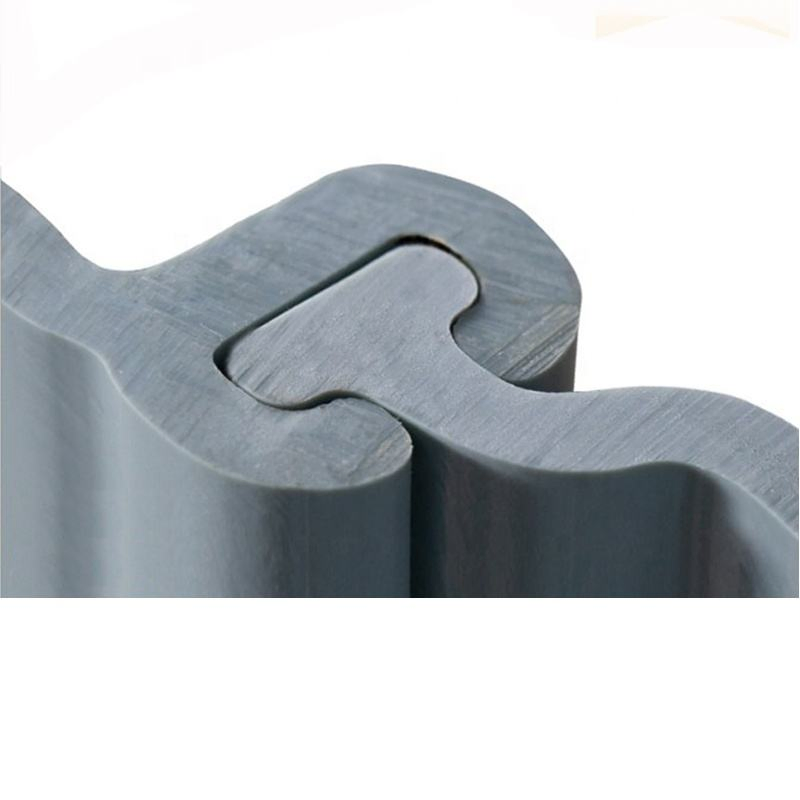 Vinyl Seawall PVC Sheet Piles Plastic Steel Sheet Pile