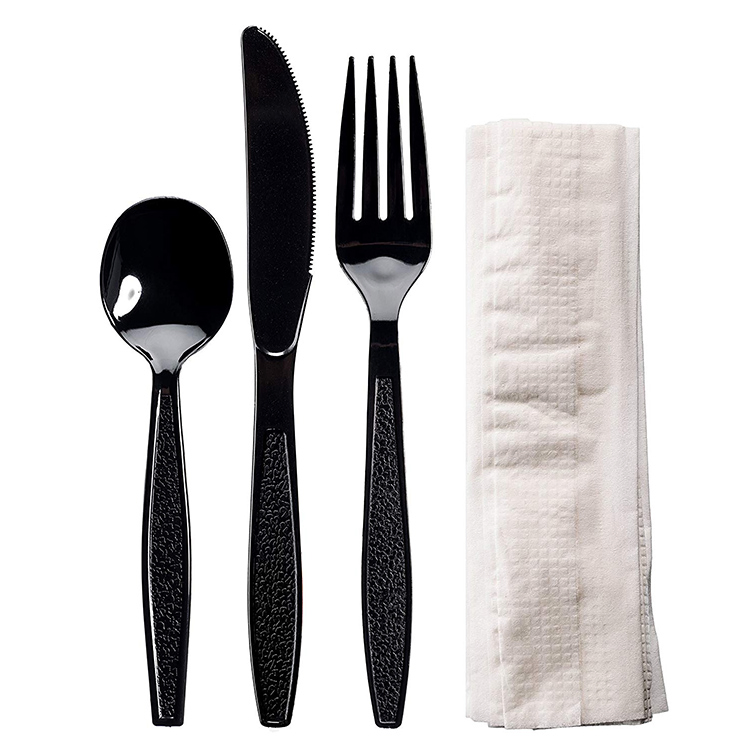 Biodegradable Disposable Plastic Forks Knives Spoons Set