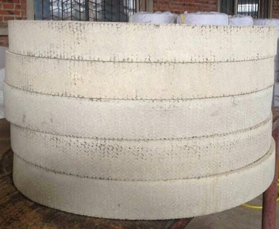 Асбестовая белая тканая тормозная лента в рулоне для инженерного оборудования