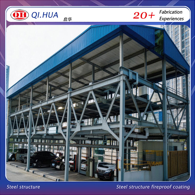 Advanced Steel Structure Parking Garage for Efficient Vehicle Storage