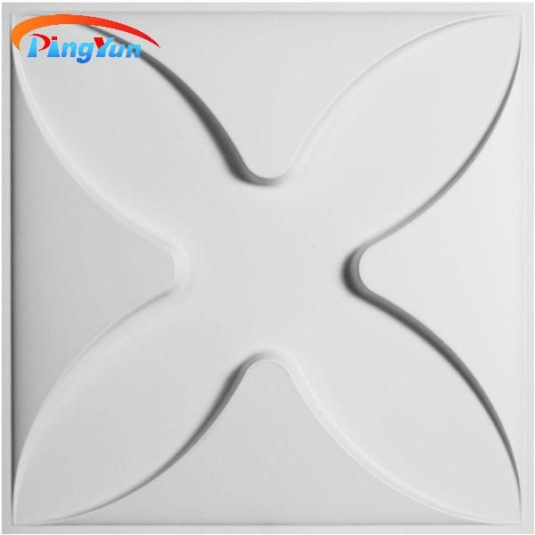 New Types of Wall Materials 3D PVC Wall Panel