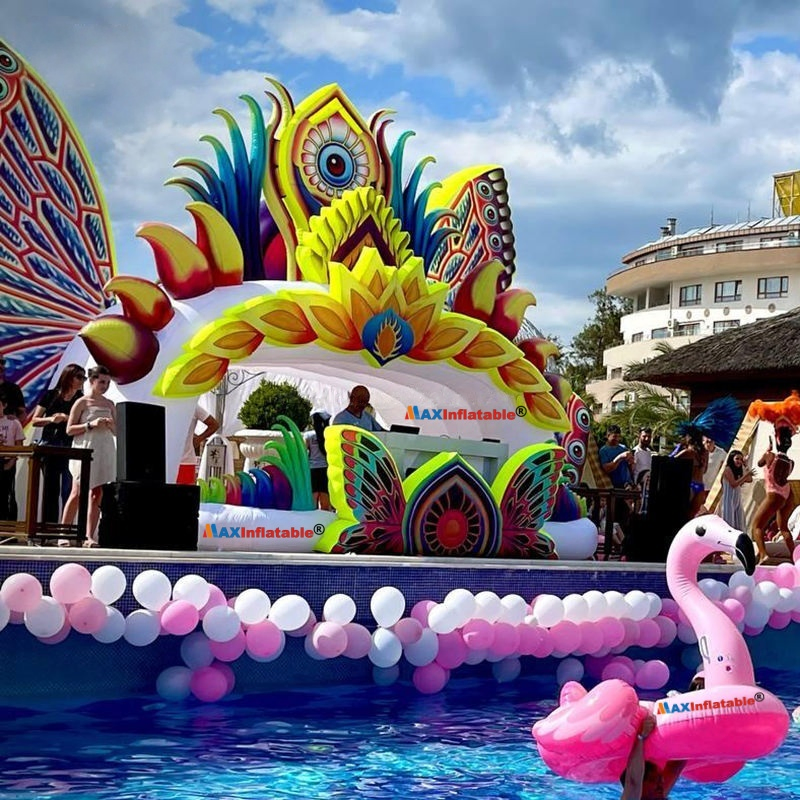 Maxinflatable Blow up Butterfly Arch Stage Decoration for Event