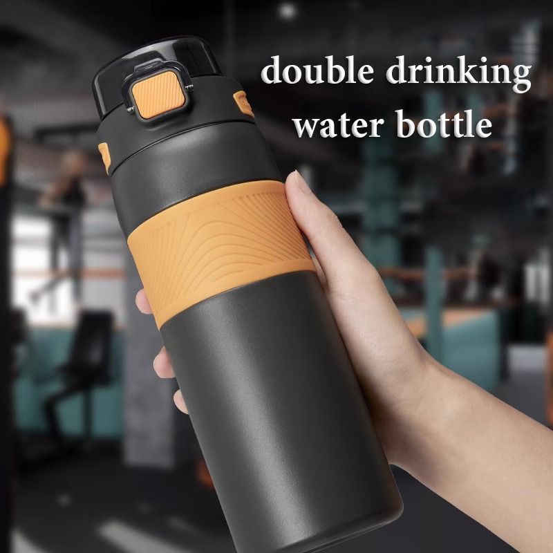 New Product Ideas 2023 Custom Stainless Steel Double Wall Vacuum Insulated Thermal Drinking Cup with Straw and Lid