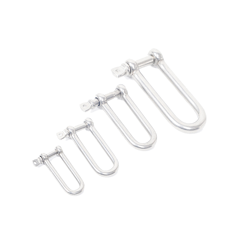Stainless Steel and Galvanized Long Dee Shackle