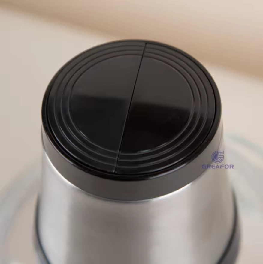 Versatile Nut Grinder Accessories with Transparent Bowl for Easy Mixing