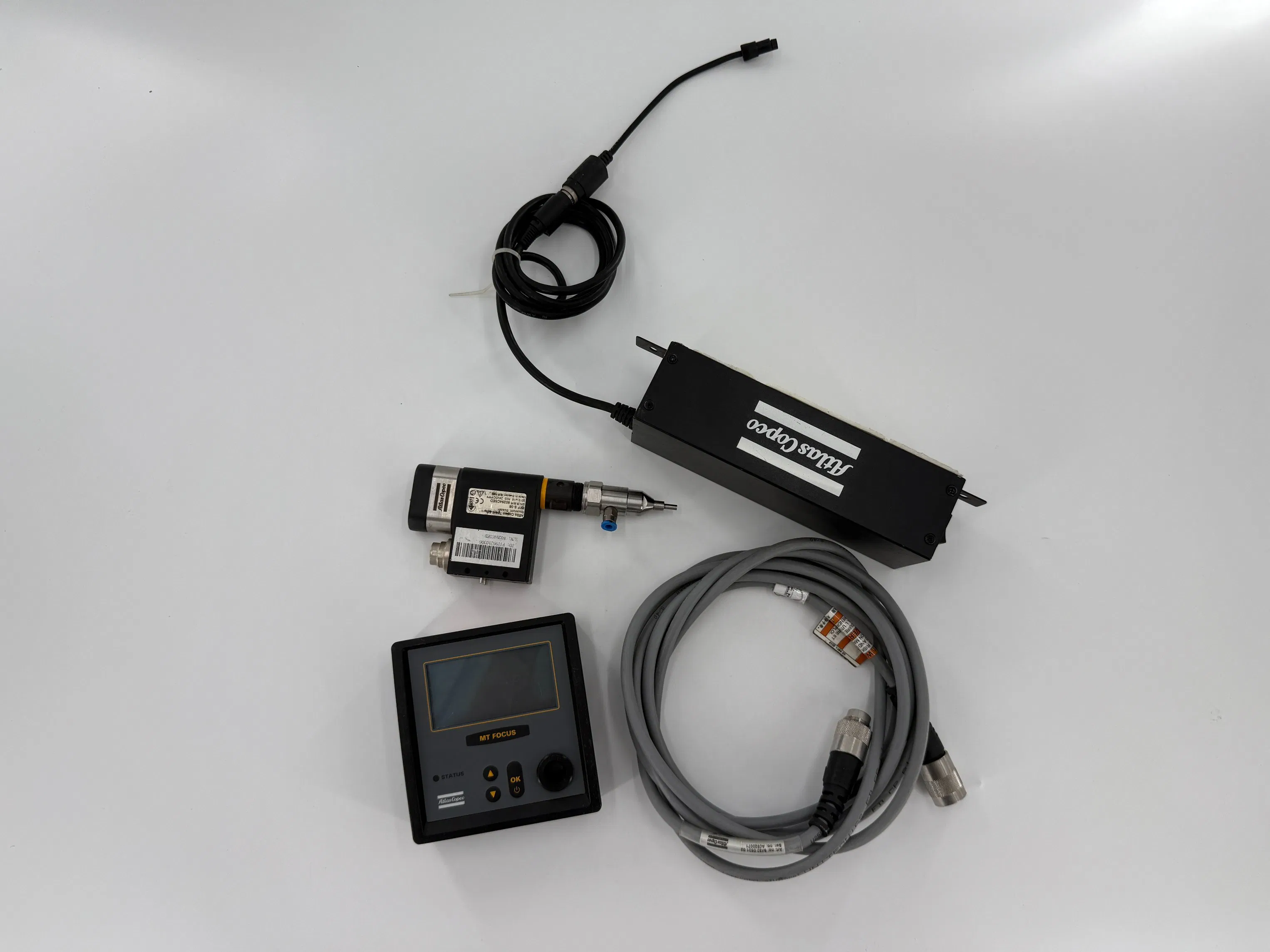 Atlas Copco Etf S 08 V2 Electric Screwdriver 24V DC Micro Torque Assembly Tool Precision Fastening Equipment