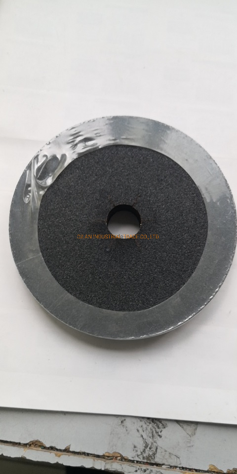 Resin Silicon Carbide Fiber Disc for Grinding, Glass