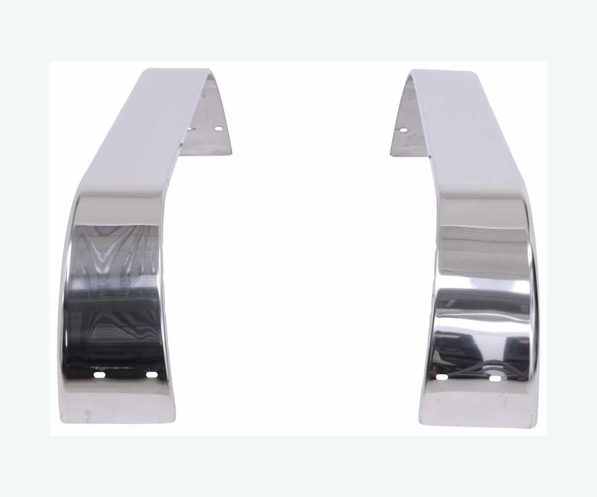 Крылья для лодочных прицепов из нержавеющей стали, тандем, каплевидные, на 14-дюймовые колеса