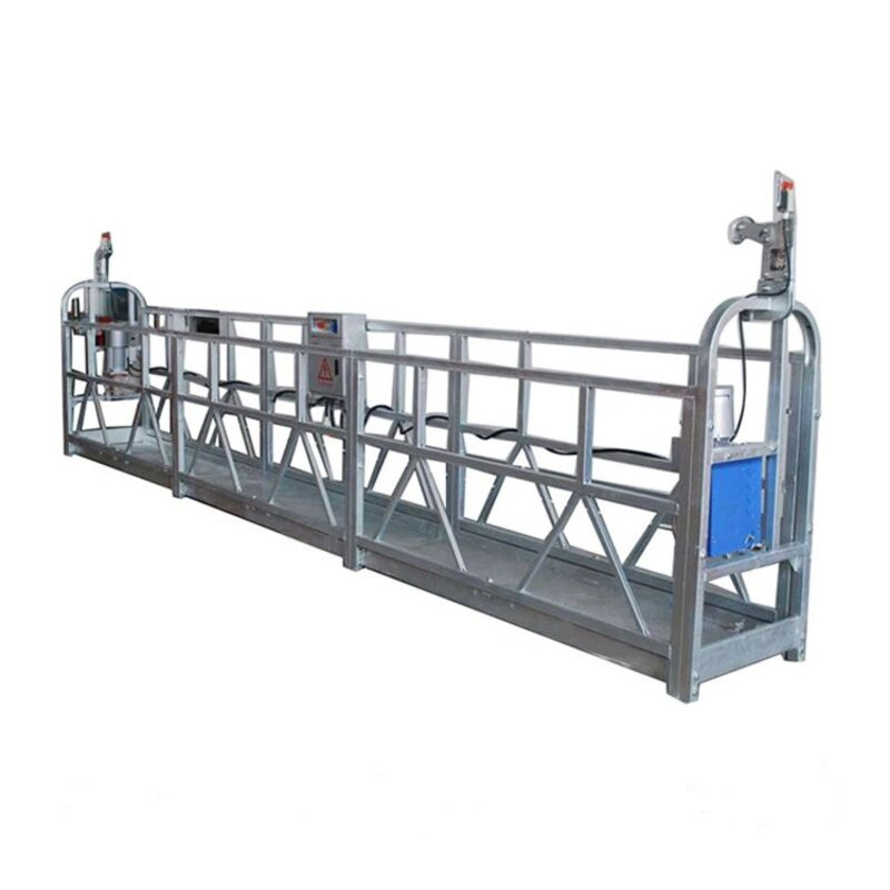 Powder-Coated Steel Wire Rope Platform Steel Suspended Platform for High-Rise Maintenance