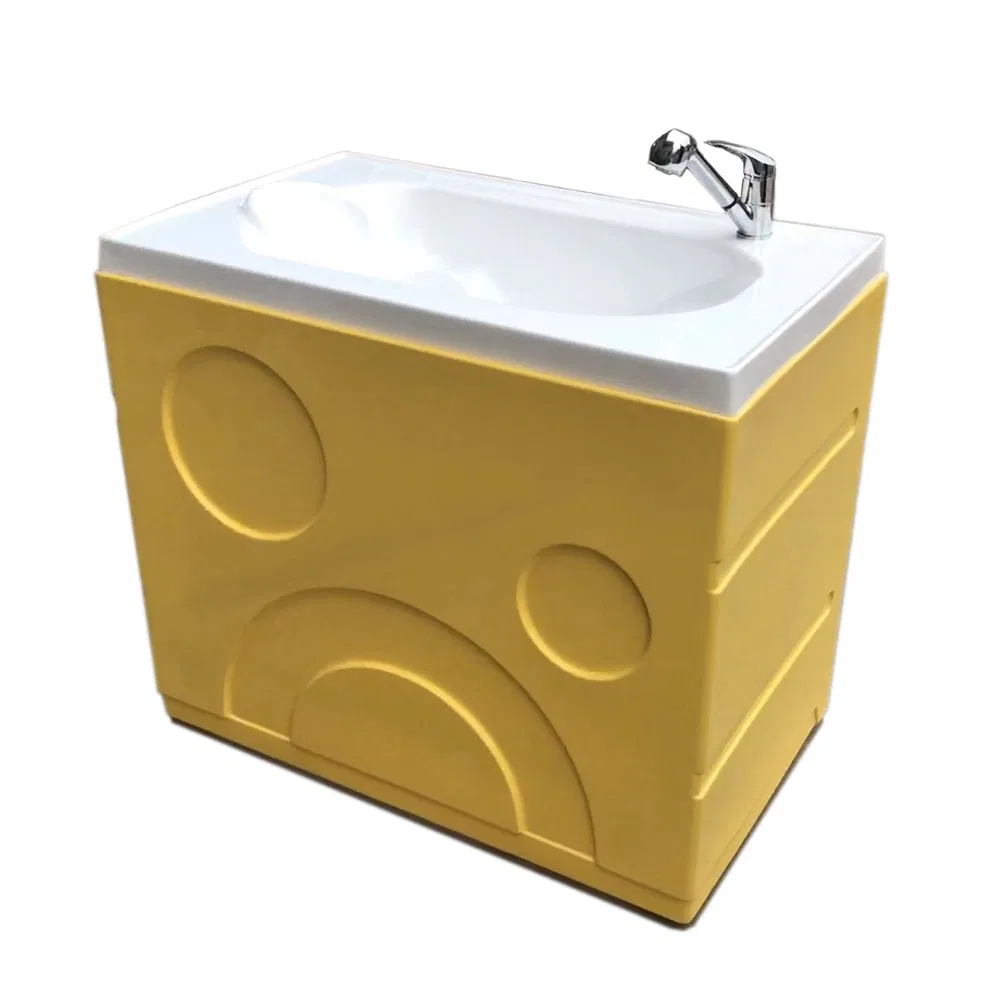 Детская ванночка для новорожденных с душем