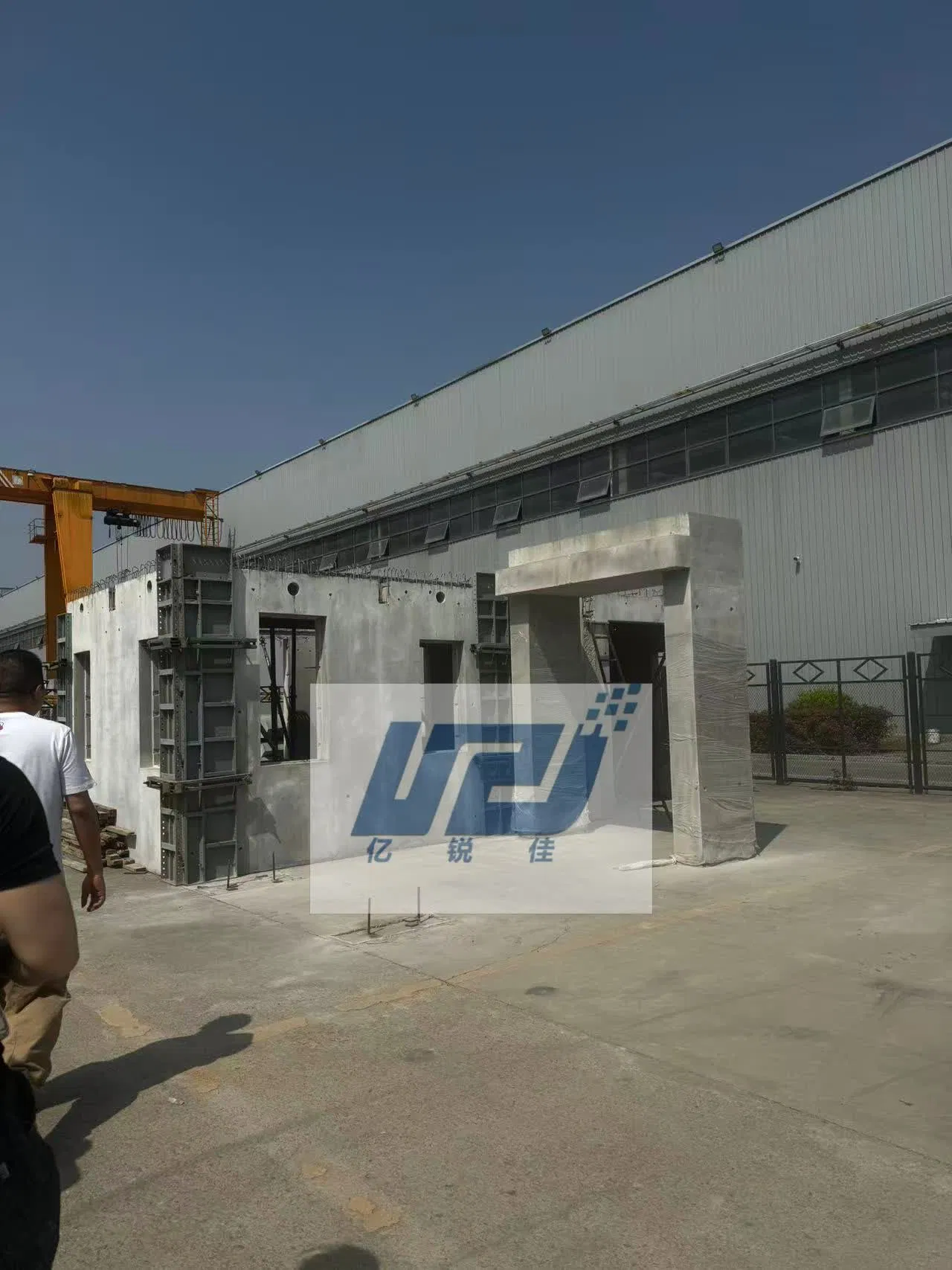 Lightweight Precast Concrete Sandwich Panels with EPS Insulation Prefabricated House Prices