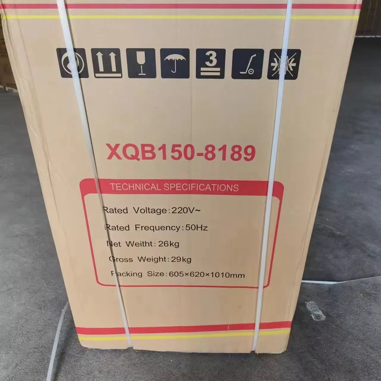 15kg Home Household Top Load Fully Automatic Washing Machine with Dryer