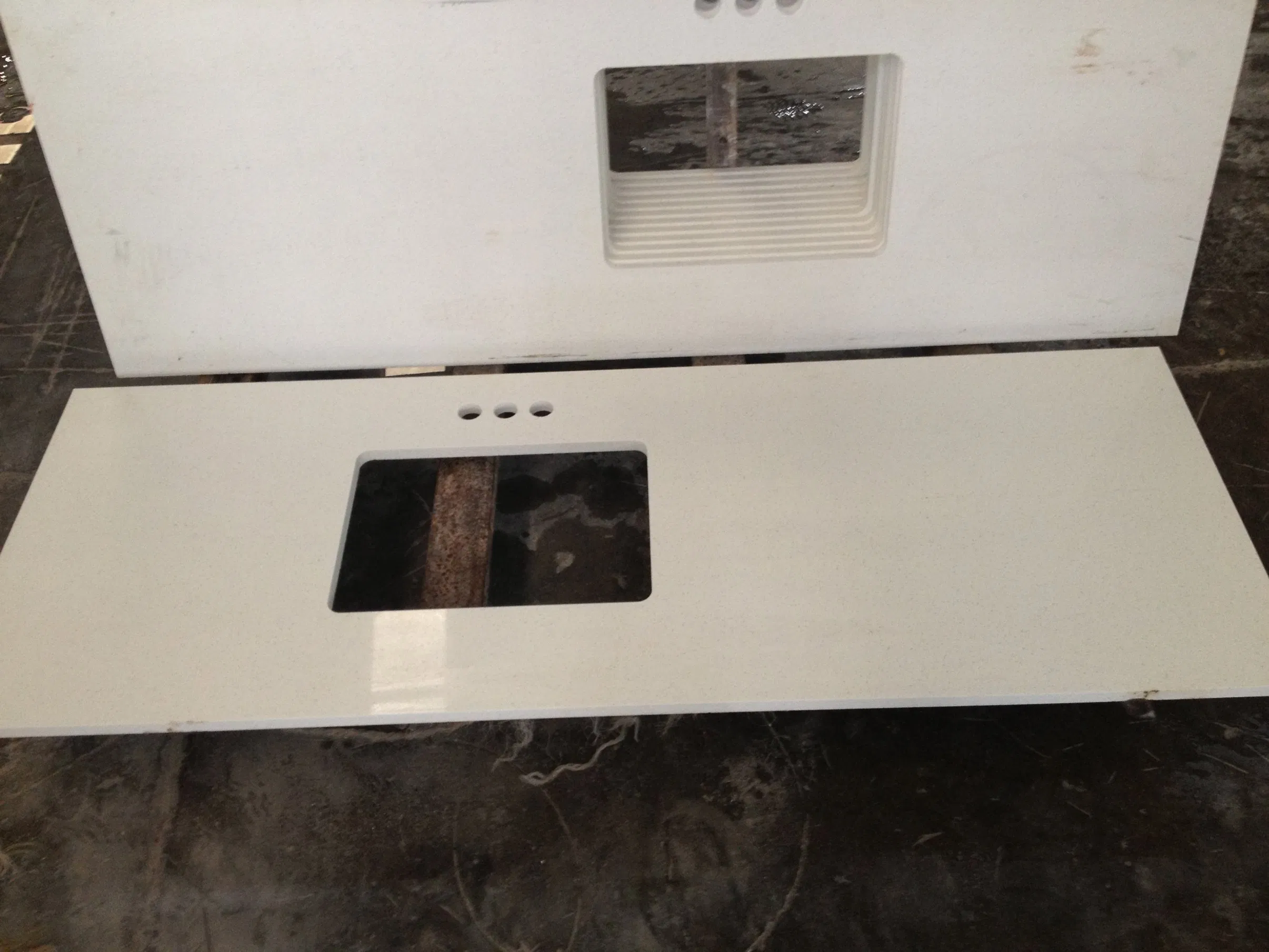 High Quality Sinks Bowl Quartz Stone Countertops Vanity Tops