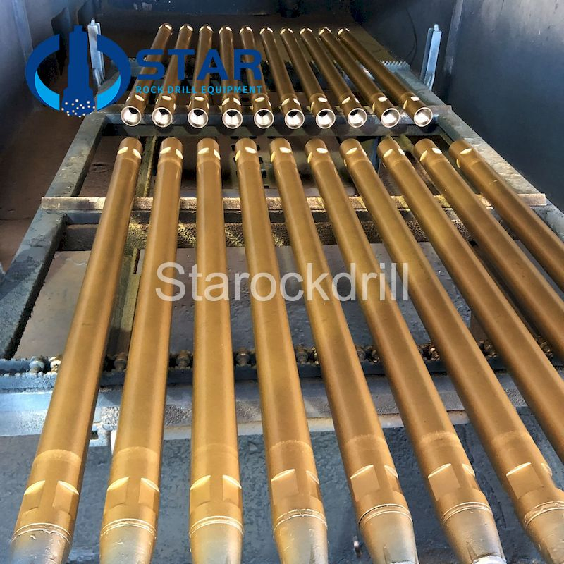 High Quality DTH Drill Pipes 102mm DTH Drill Rod Water Well Drill Rods for Water Well Drilling and Mining Drilling