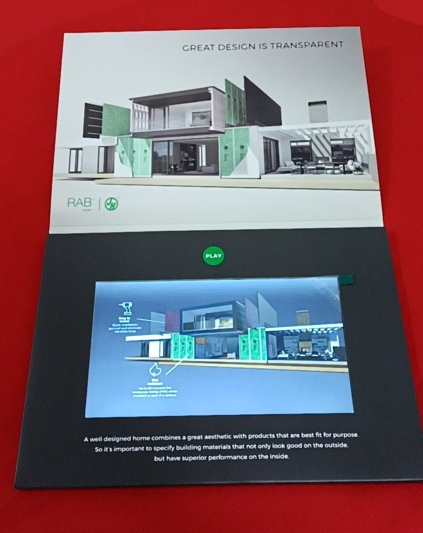 OEM Custom Design 10.1inch LCD Screen Video Album