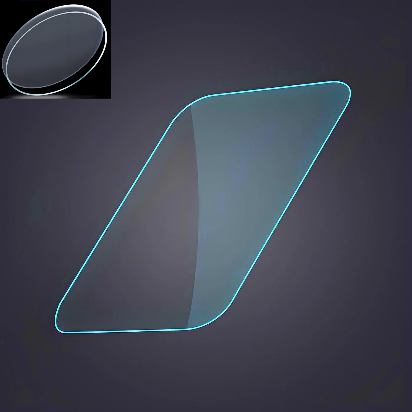 Glass Cover Panel Silk Screen Printing AG Ar Glass for Industrials