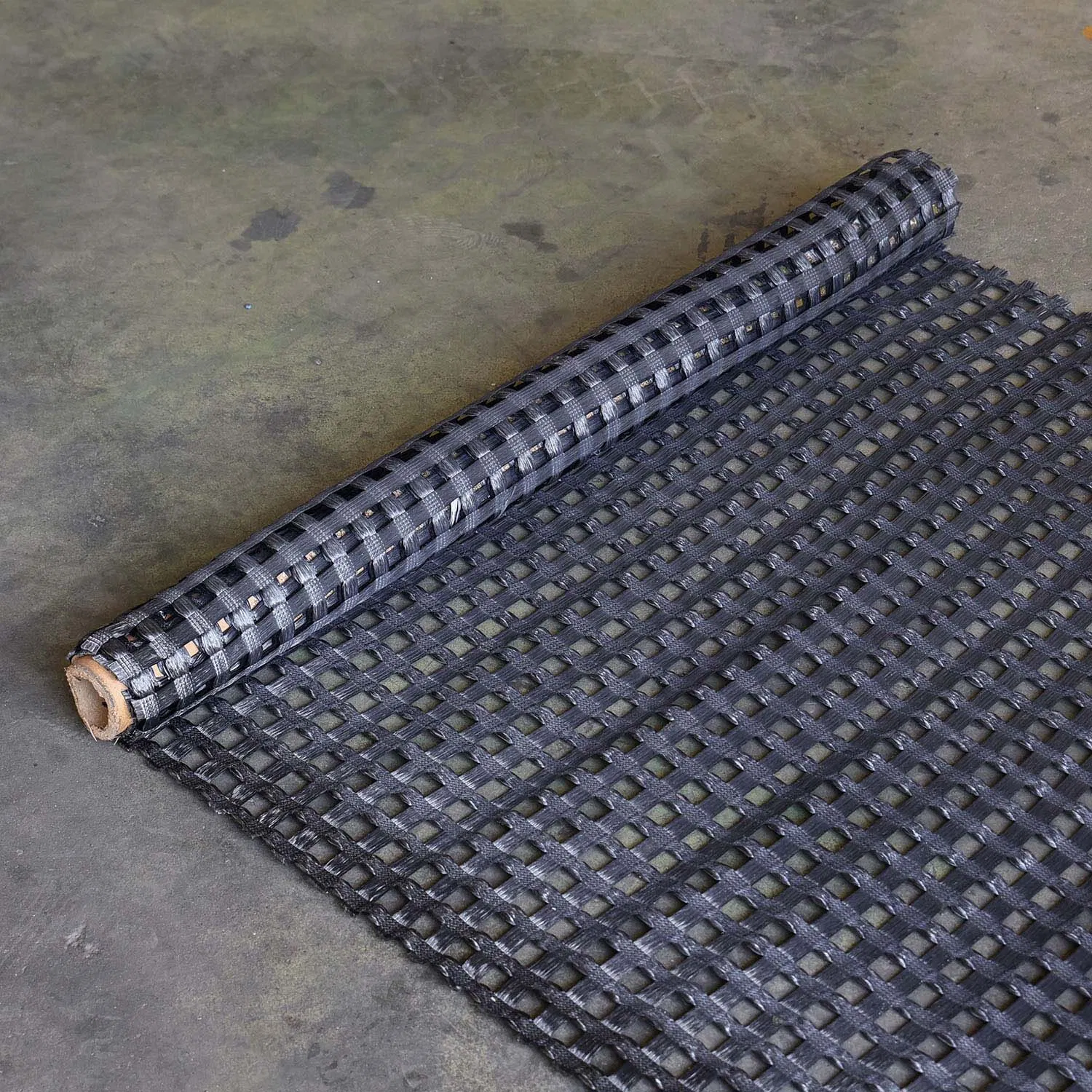 Brand-New Products Custom Sizes Ageing Resistance Fiberglass Geogrid Sheet for Building Renovation