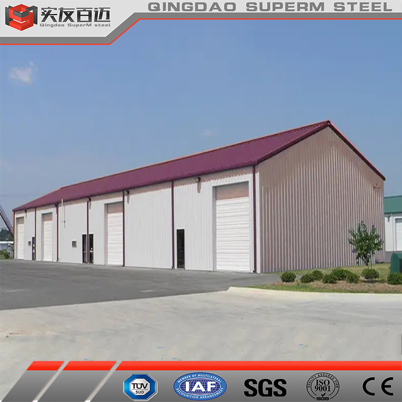 Esay Install Factory Price Customizable Prefabricated Steel Structure Home Garage