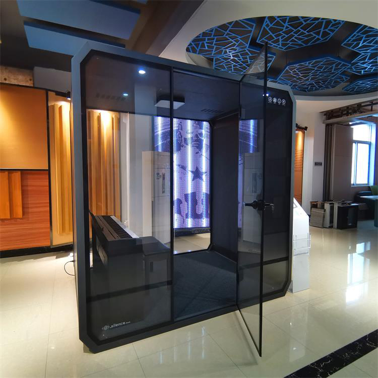 Custom Interior Moveable Private Sound Booth Soundproof Worksapce Phone Booth Public Area Acoustic Work Office Booth
