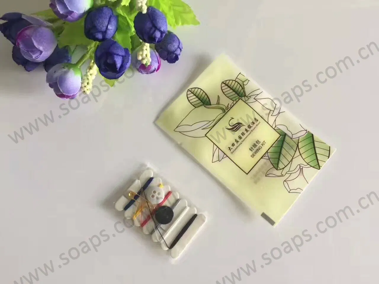 Hotel Amenities in Sachet with Printing for Hotel Room Using