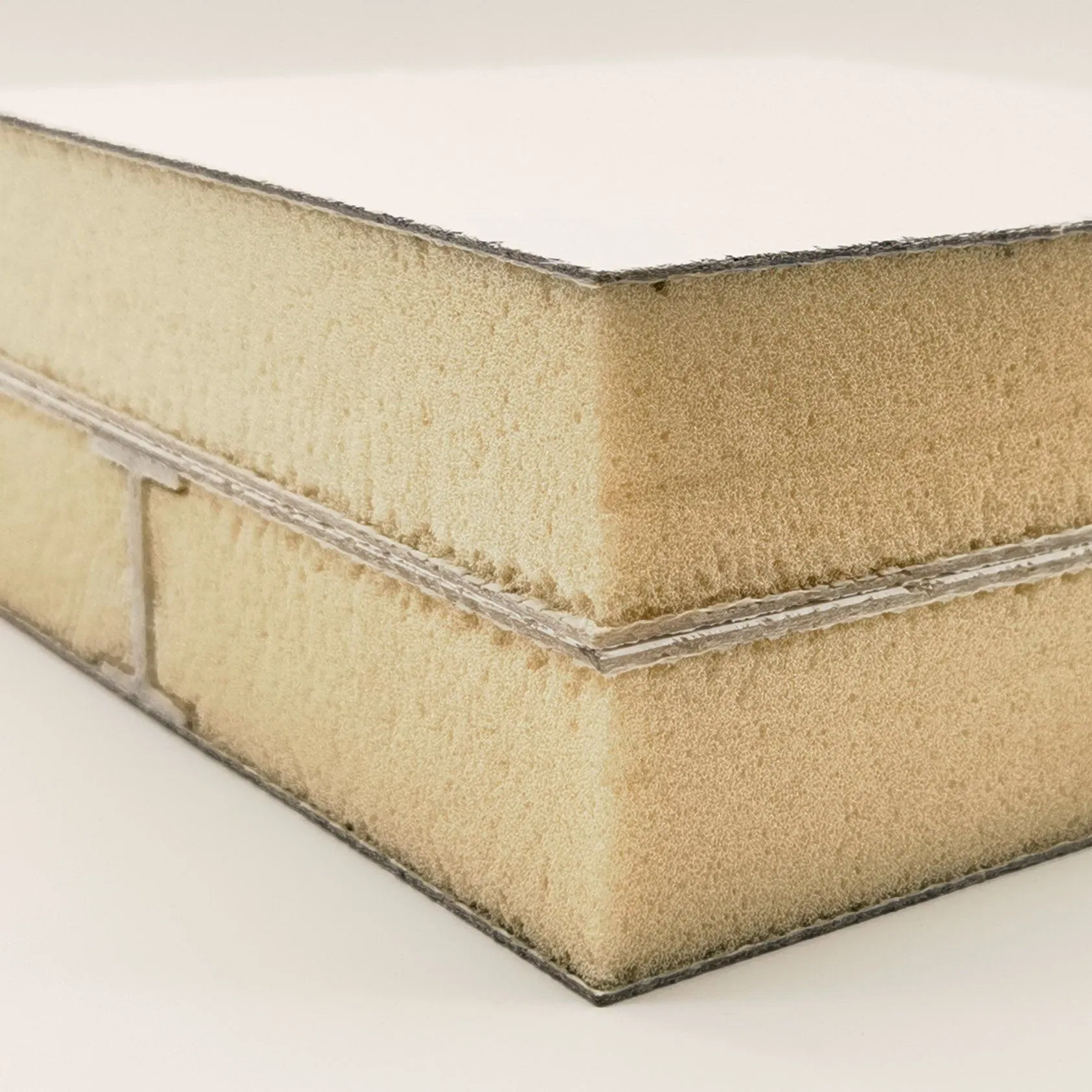 FRP Polyurethane Foam Board Insulation Panel for Refrigerated Truck Box Wall Panel