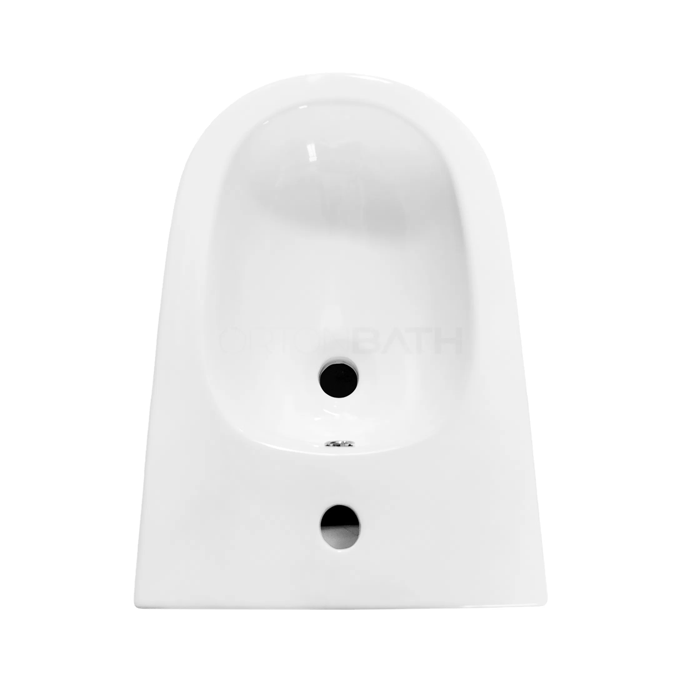 Ortonbath Back to Wall Floor Mounted Toilette Bidet Hospital Elder Lady Care One Piece Ceramic Wc Toilet Bidet Special Care Bidet