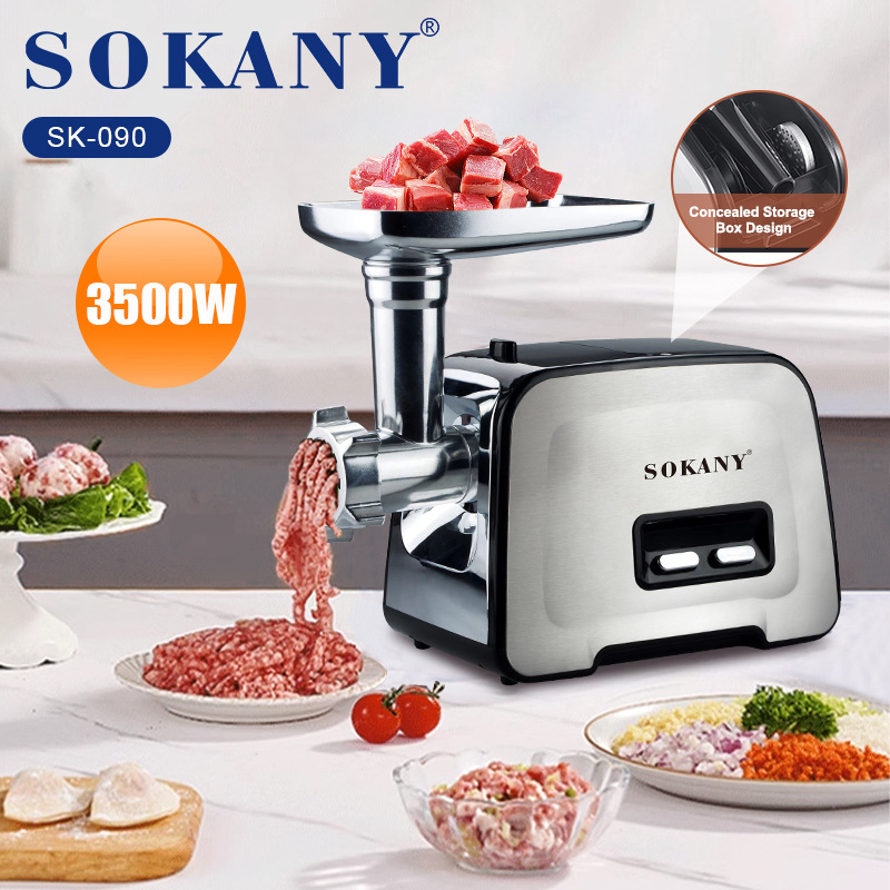 3 in 1 Multifunctional Electric Meat Grinder Sausage Maker Meat Grinder and Sausage Stuffer Ham Sausage Stuffer Meat Grinder and Sausage Maker