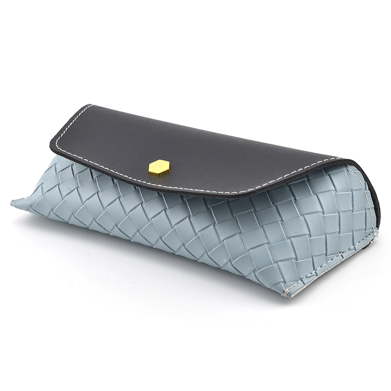 Fashion Wholesale PU Leather Soft Glasses Case for Sunglasses Packing