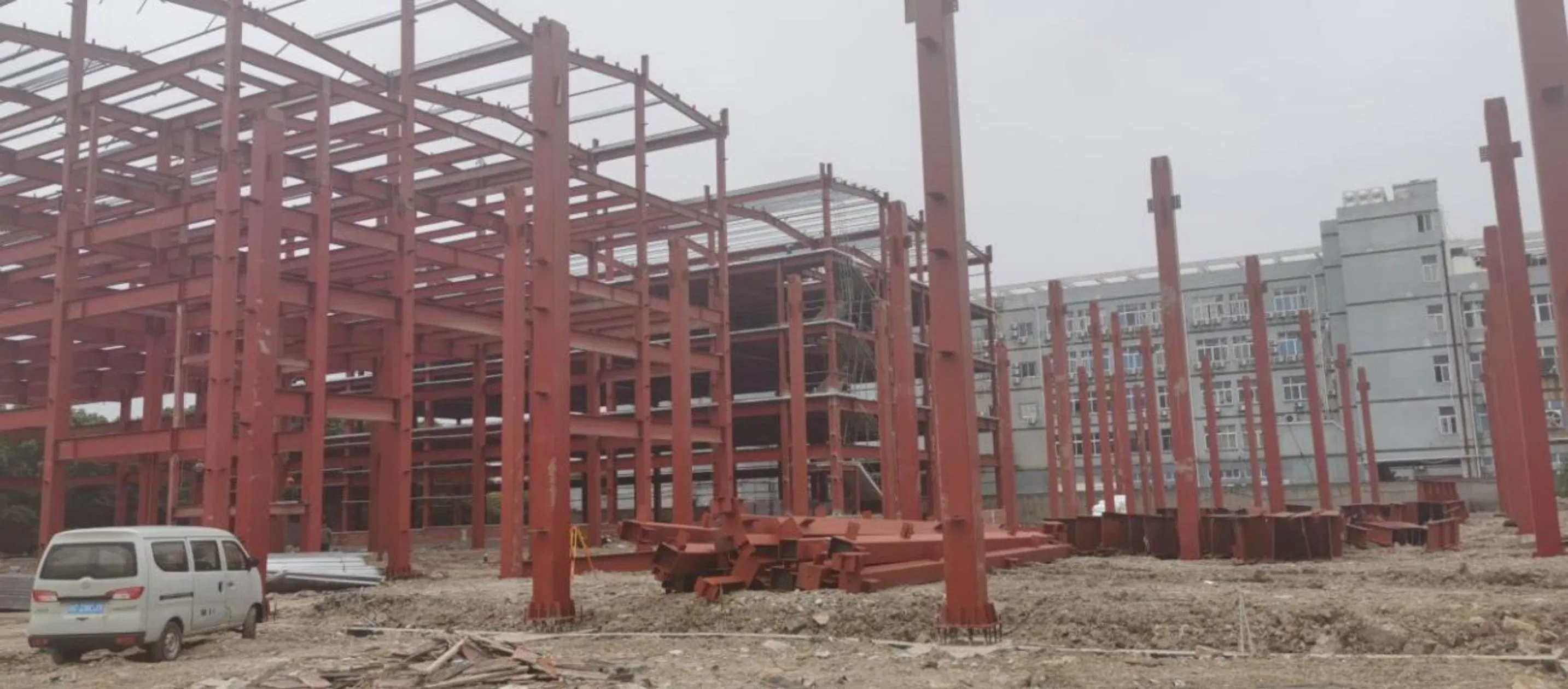 Assemble Workshop Tube Truss H Steel Combination Structure