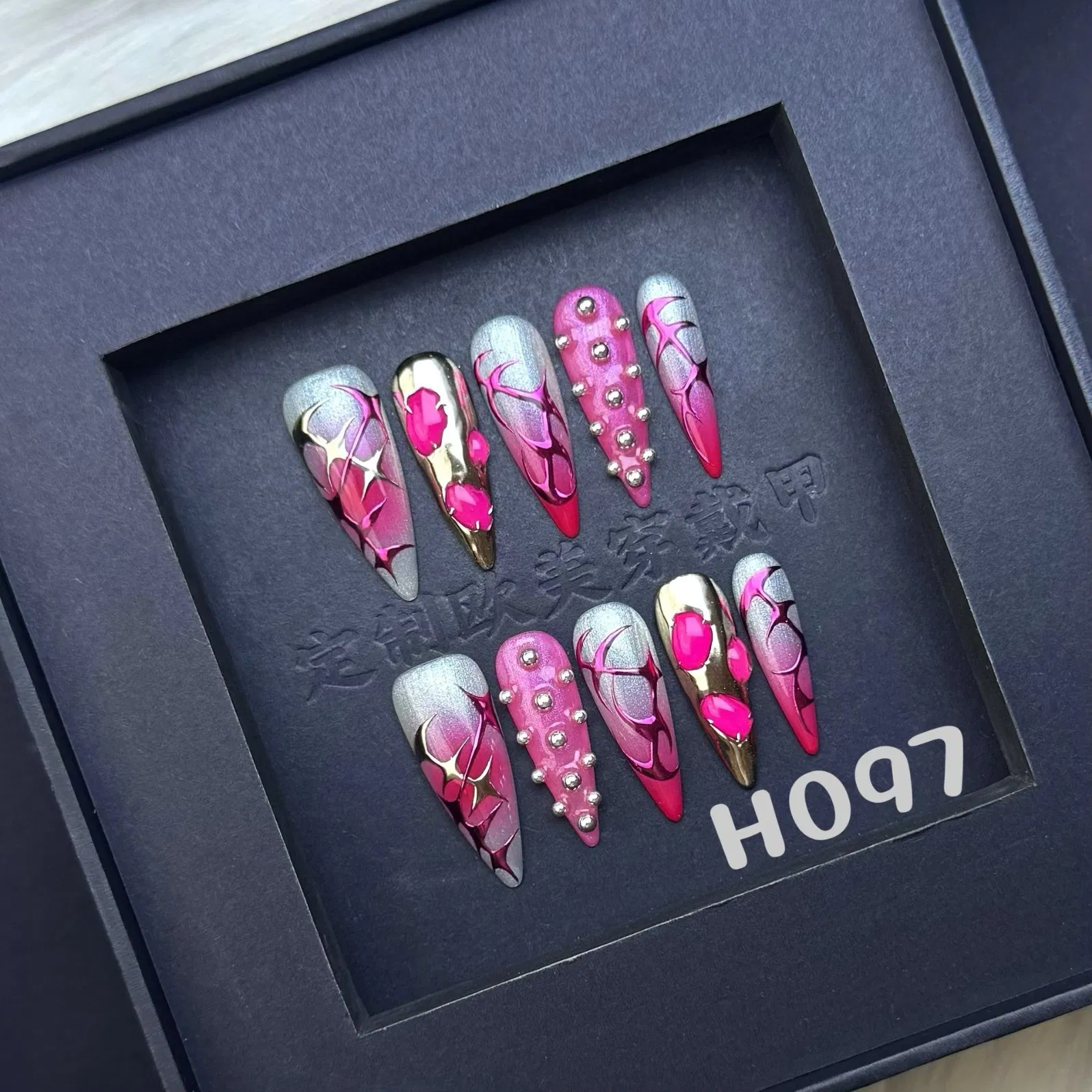 French Style False Nails Certified Handmade False Nails for Fingers