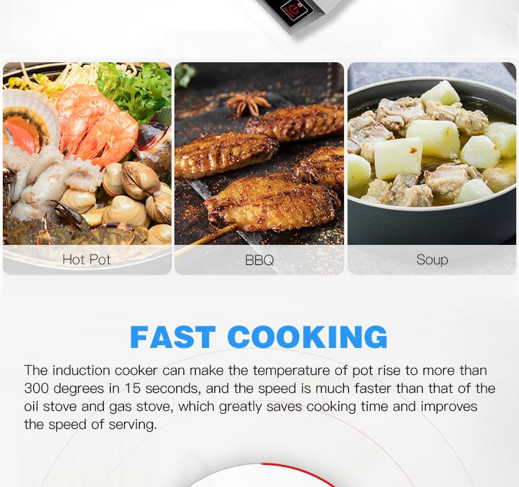 Electric Cooker, Infrared Cooker, Sensor Touch/No Radiation