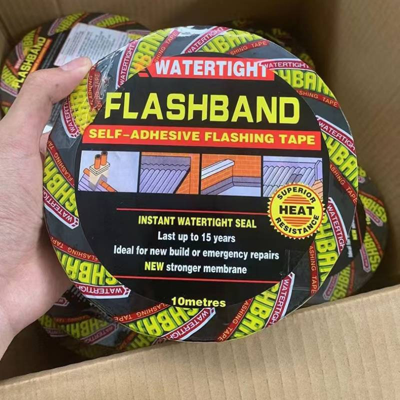 Strong Self-Adhesive Asphalt Tape for Roof Waterproofing, Offering Heat Insulation and Leakage Prevention on Steel Tile Roofs