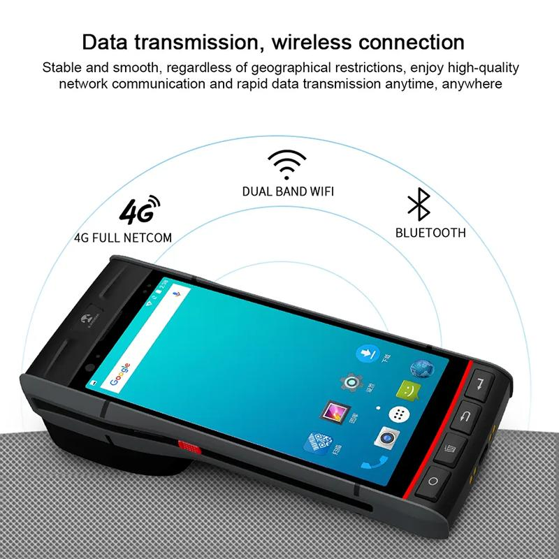 S60 Android 9.0 with Mobile Printer Handheld PDA with Thermal Printer