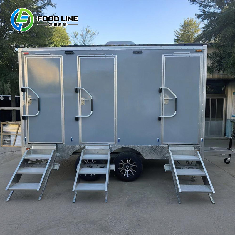 Mobile Outdoor Portable Events Trailer Luxury Toilet