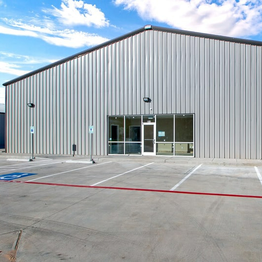 Fully Assembled Steel Columns Steel Structure Building Manufacturer Warehouse