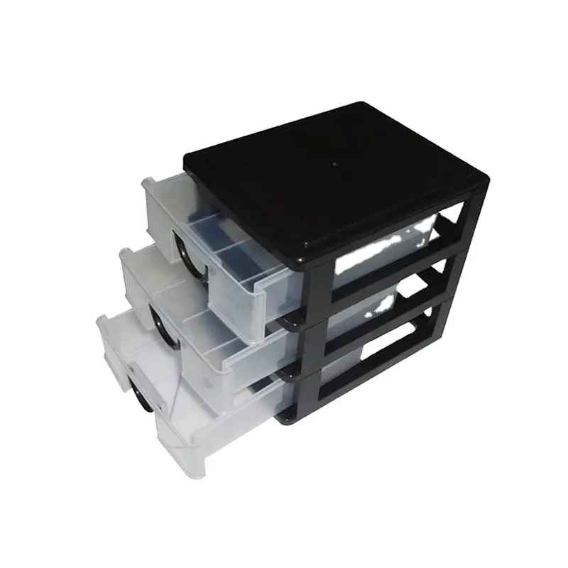 Plastic Convenient Drawer Storage Box Small Desktop Storage Drawers