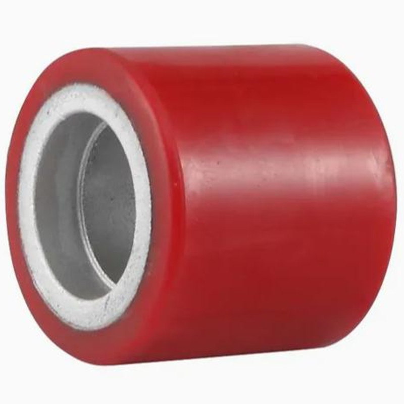 PU on Cast Iron Forklift Wheels Swivel Castor Single Wheel 80mm 180mm